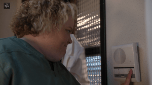 Colette inter-coms out.