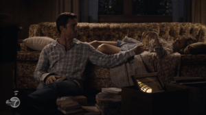 Deacon sure knows how to treat a hangover.