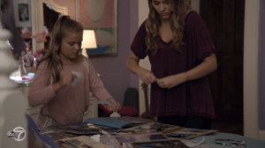 Scrapbook destruction