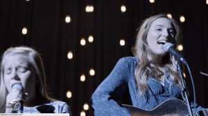 The Conrad sisters singing