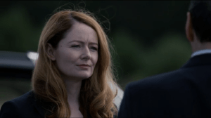 "If I frown really hard, everyone will know I'm trying to think of what possibly could have happened. Definitely not that I sold Youssef out to my Russian boyfriend."