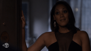 Yeah. This is the body language of someone who doesn't mix business and pleasure.