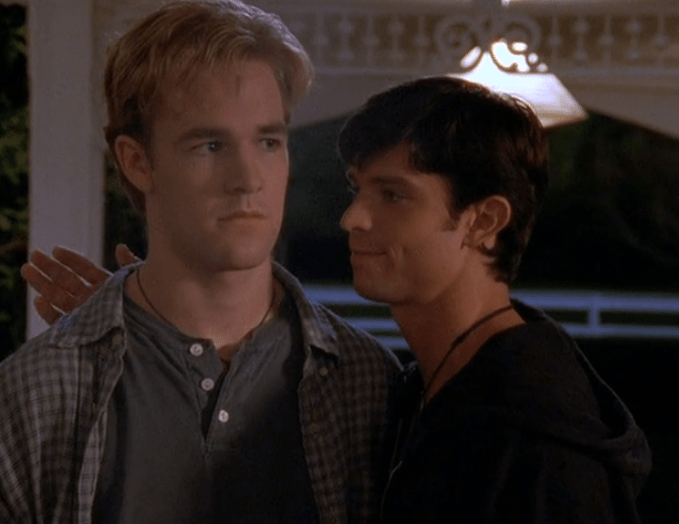 Image: Dawson and Chris standing next to each other. Dawson looks about 3-5 inches taller.